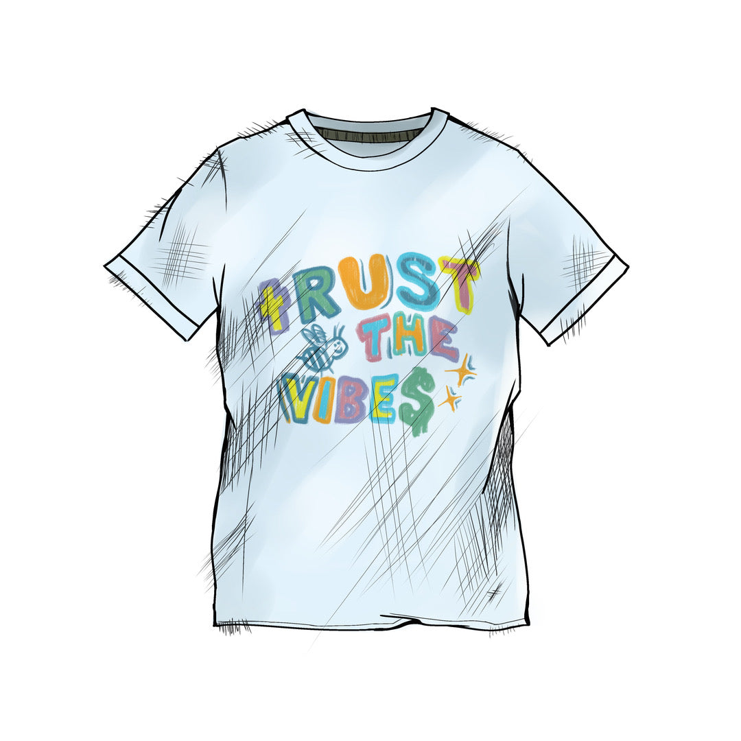Trust the vibes (Restock) Blue