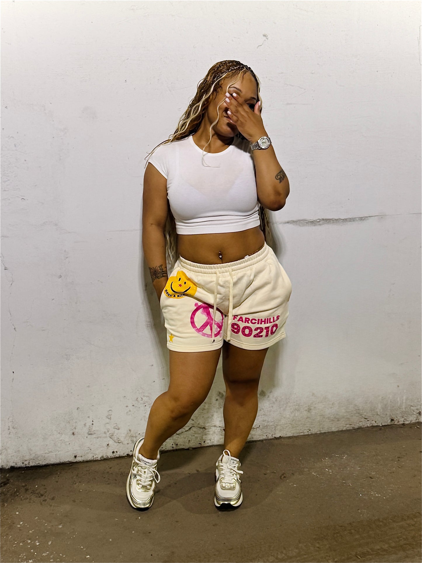 Peace shorts