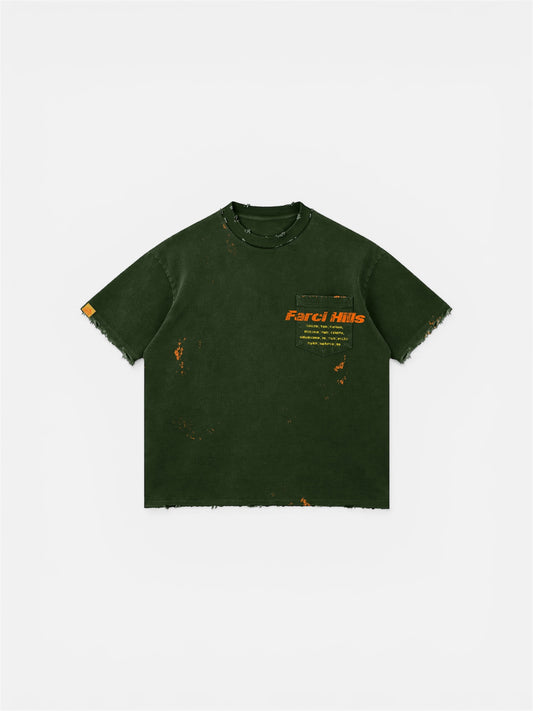 Farcihills pocket tee (Trail Green)