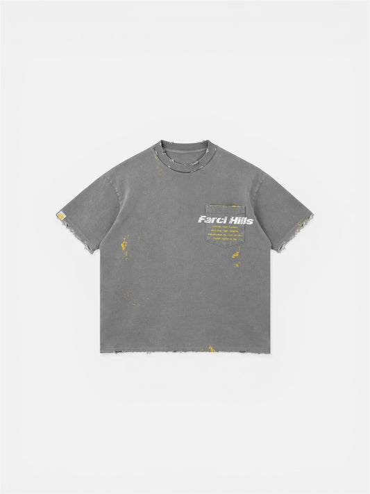Farcihills pocket tee (Urban Ash)