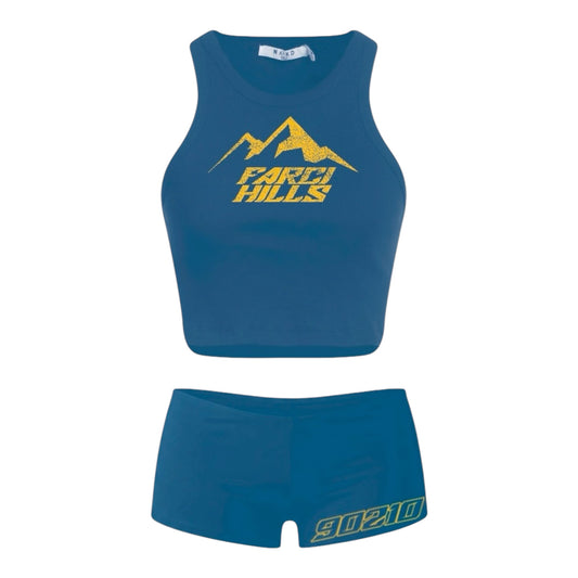 Blue martini 2 Pcs set